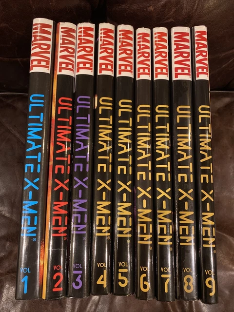 ULTIMATE X-MEN Vol 1 2 3 4 5 6 7 8 9 OHC Lot Complete Set NEW Omnibus Hardcover
