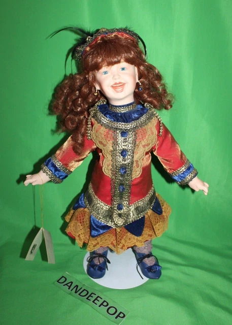 Vintage Barbara Ota Rebecca Porcelain Doll 0357/1000 Premiere Artists Collection