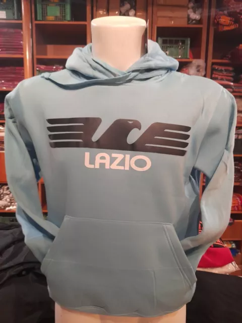 Felpa Replica Lazio BiancoCelesti Ultras Calcio