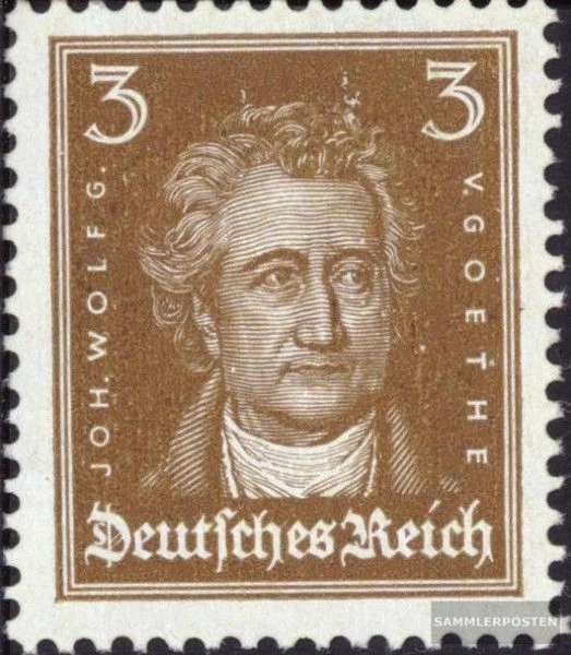 Empire Allemand 385 avec charnière 1926 têtes célèbre Allemand