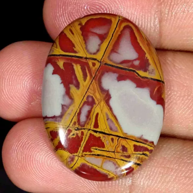 39.60Cts Natural Noreena Jasper Oval Cabochon Loose Gemstone