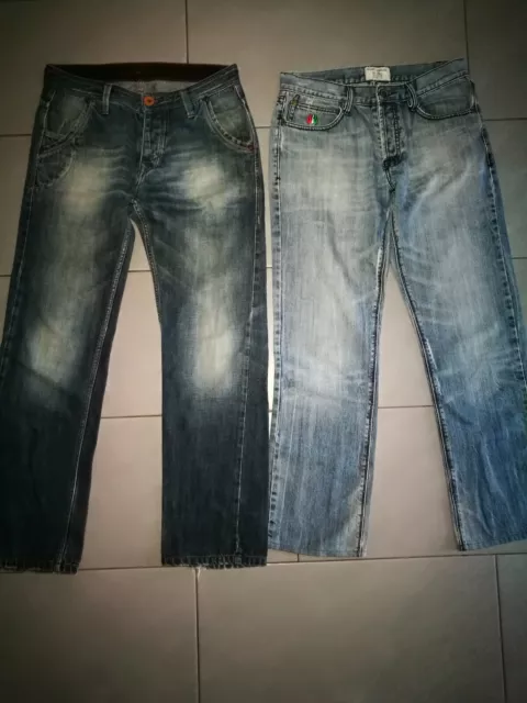 2 paia di Jeans da uomo taglia 48 marchi vari