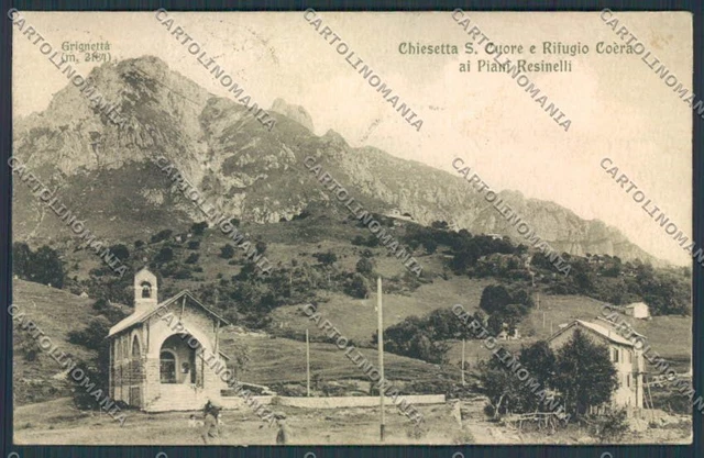 Lecco Pian dei Resinelli Valsassina cartolina RB1018