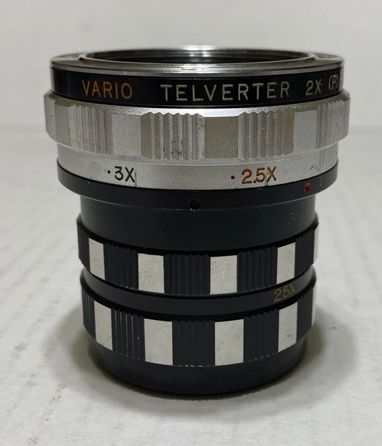 Vario-Telverter Phot-all Camera Lens Attachment 2x-2.5x-3x