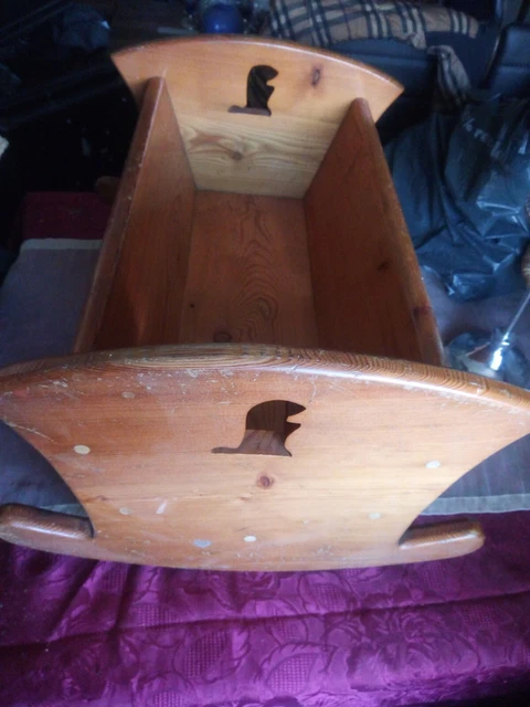 Mobile en bois, mobile en forme d'étoile en bois de 30 cm à créer soi-même, croix, berceau