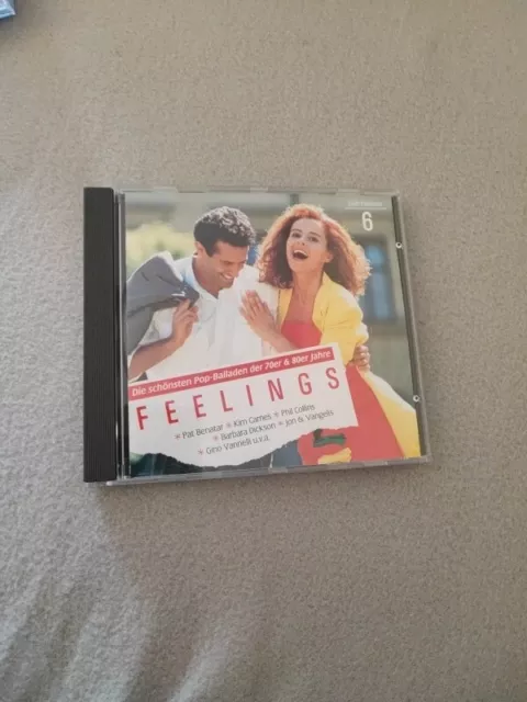 CD FEELINGS 6 - DIE SCHÖNSTEN POP-BALLADEN DER 70er UND 80er #89