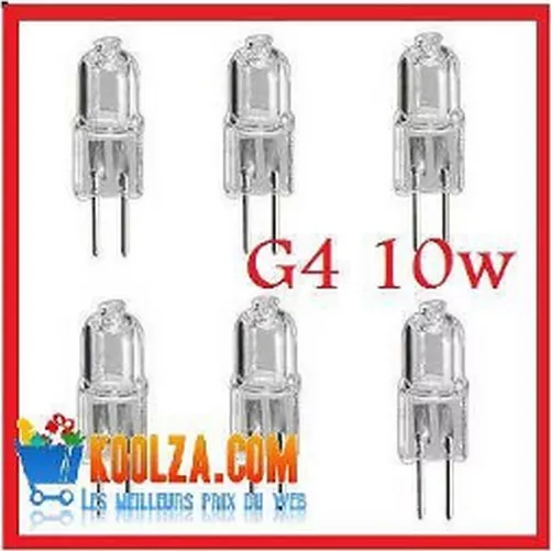 économe et puissante ! Ampoules halogène  culot G4 10w G 4 Bulbs light