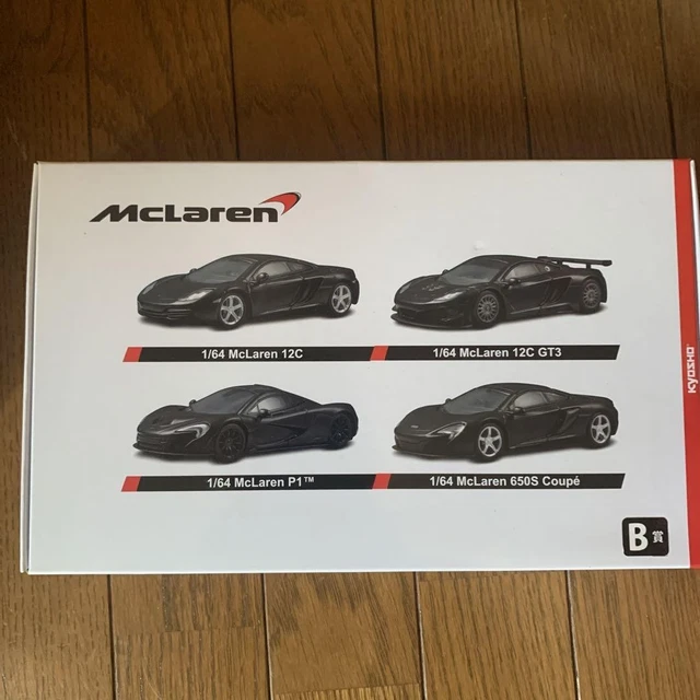 kyosho McLaren ミニカーセット 1/64 スケール 4台セット kyosho McLaren ミニカーセット 1/64 スケール 4台セット 京商 1