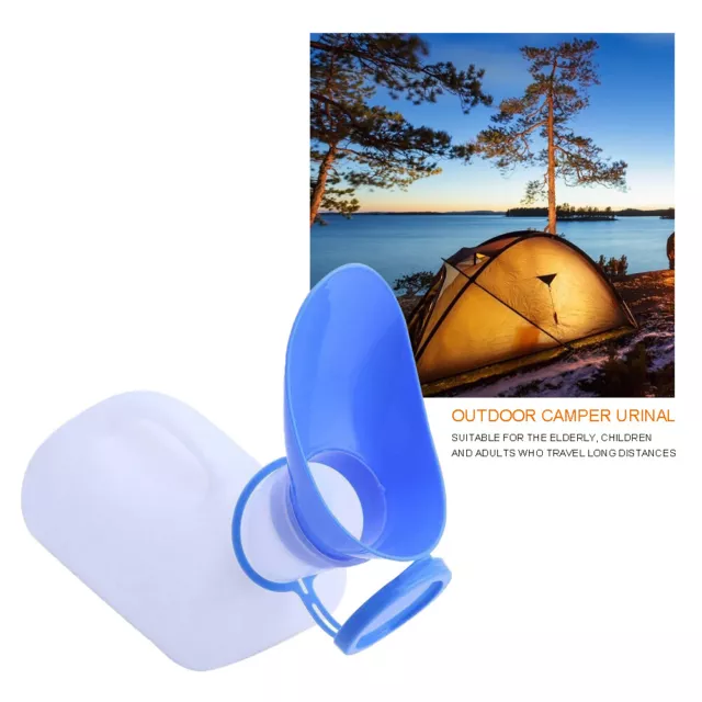 Unisex Male Female Urine Wee Bottle Portable Urinal Camping Travel Car Toilet
