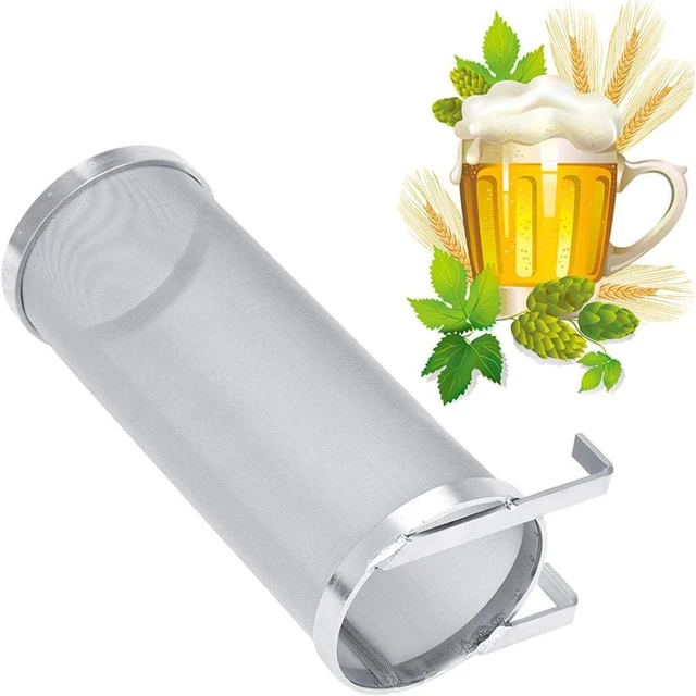 Hervidor de agua lúpulo filtro tamiz cesta filtro acero inoxidable cerveza elaboración de cerveza