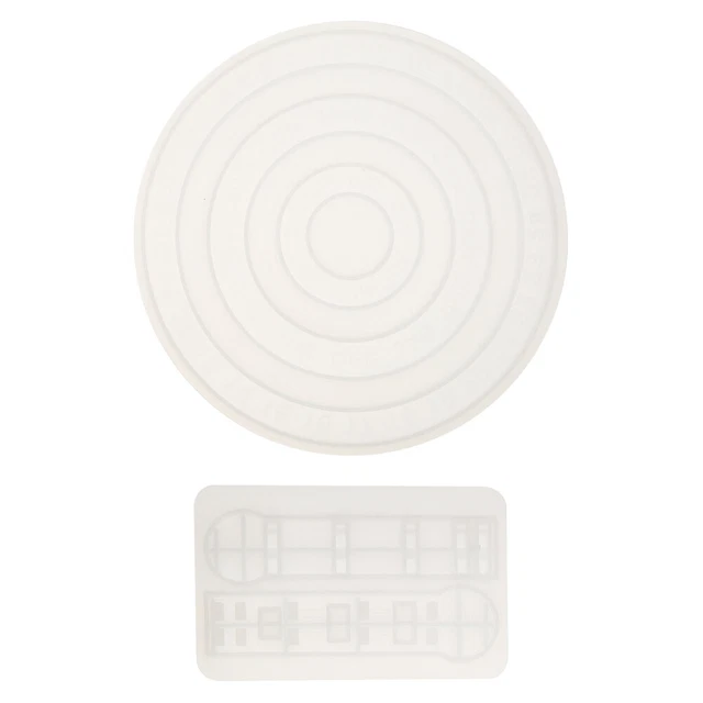 1 Set Schmuck Form Mond Epoxy Formen Bahn Form Kalender Silikon Form