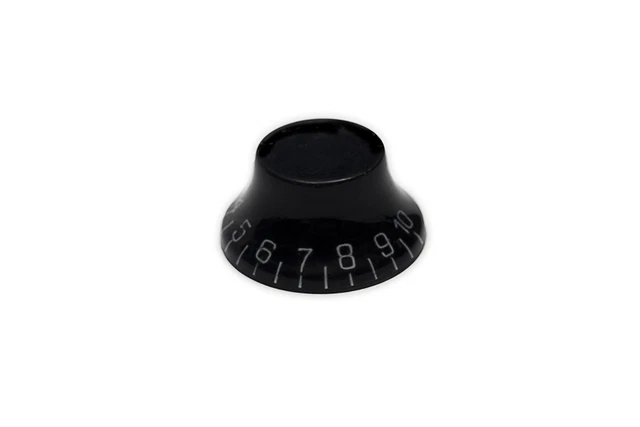 Black Speed Knob Gibson Epiphone Style - Botón negro Les Paul