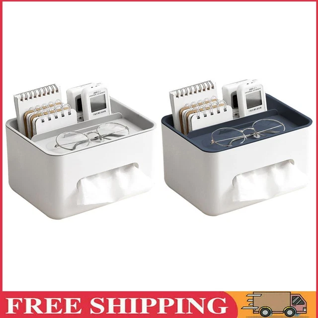 Rectangular Tissue Box Napkin Holder Facial Tissue Paper Box for Living Room