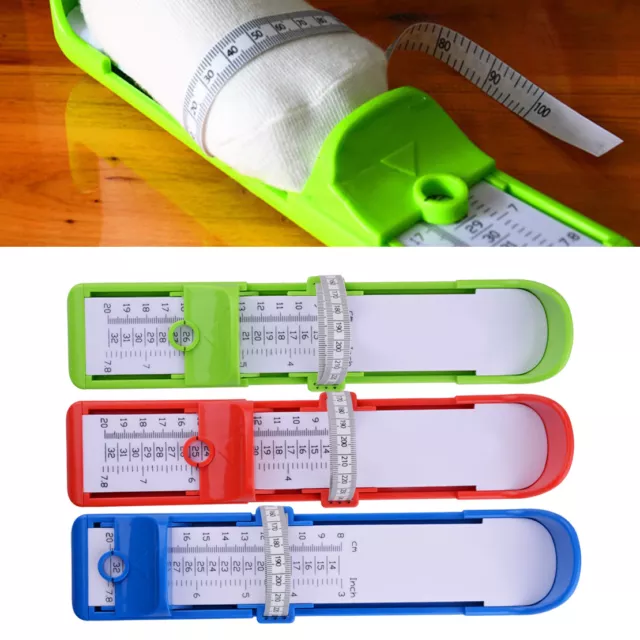 Child Foot Size Measuring Length Gauge Infant Shoes Accurate Measure Tool Ruler