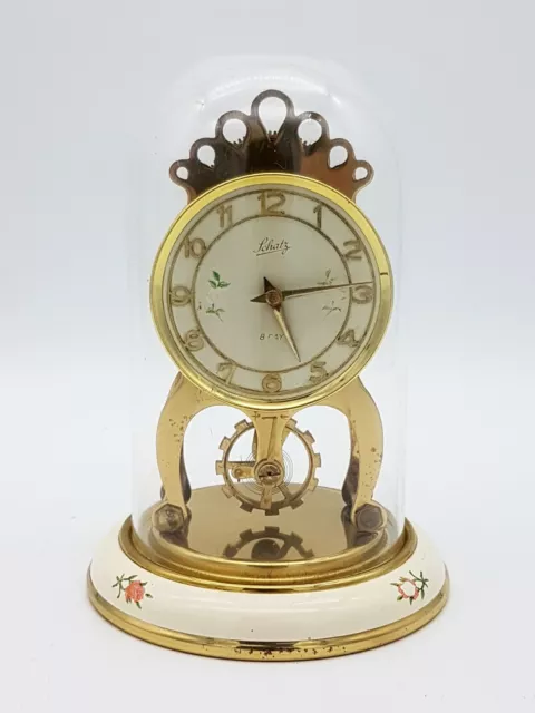 Schatz 59 8 day mantle clock, fully repaired & serviced now In ex working order.