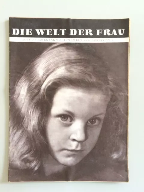 Die Welt der Frau FRAUENWELT - Heft 2 - Jahrgang V - 1950 | Frauenzeitschrift