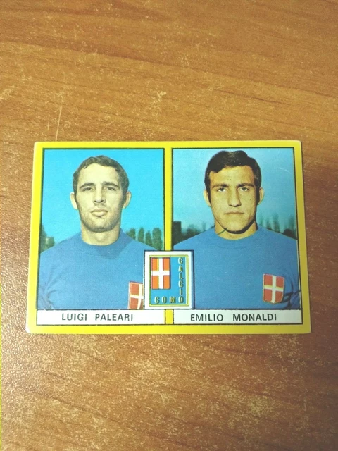 FIGURINA CALCIATORI PALEARI/MONALDI - COMO Ed. EDIS 1969-70 originale ...