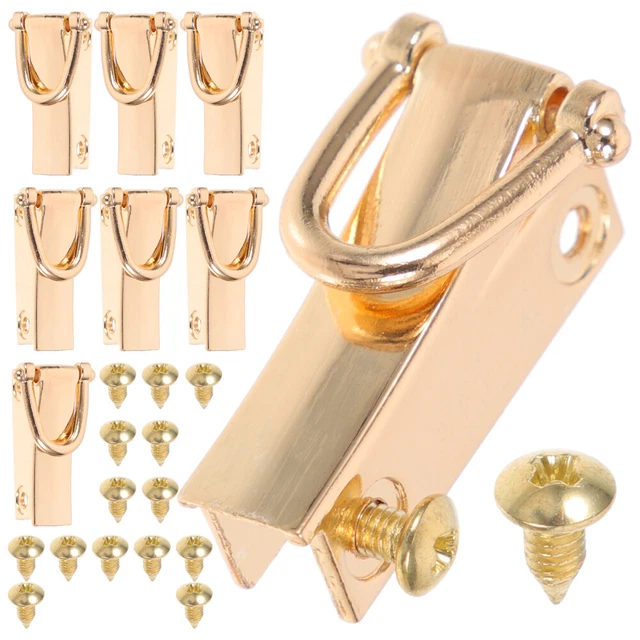 8 Pcs D Ring Buckle Backpack Hardware Purse Chain Strap Belt Ring
