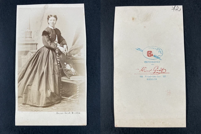 Angerer Wien, acteurs à identifier CDV, Vintage albumen Carte de Visite