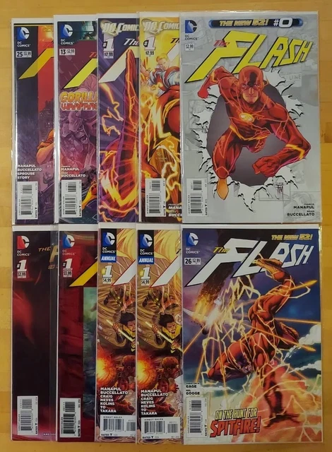 The Flash - Vol.4 - Comic Lot - DC - 2011-2014 - New 52 - Season Zero