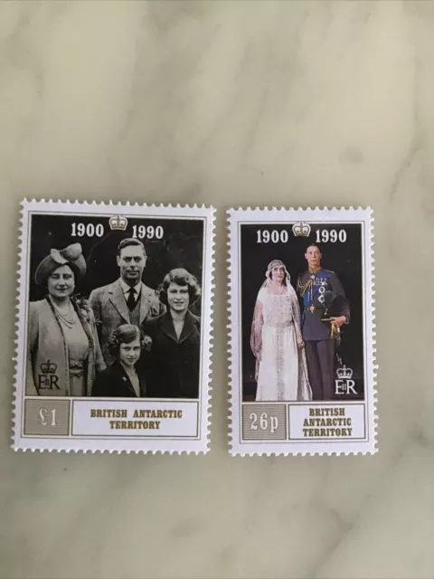 Briefmarken Britisch Antarktis Mi Nr 171-172 Postfrisch