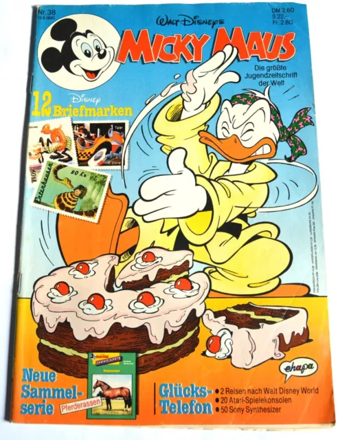 Walt Disneys Micky Maus Nr. 38 vom 13.9.1990