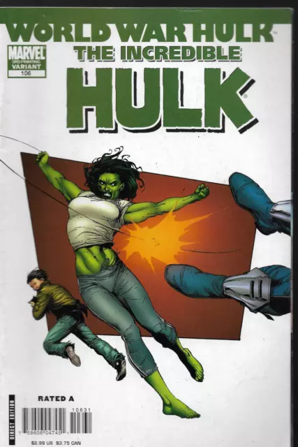 INCREDIBLE HULK (1999) #106 - 3rd Print - WORLD WAR HULK - Back Issue