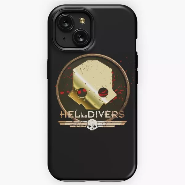 Rare Helldivers - Logo iPhone Samsung Galaxy Case