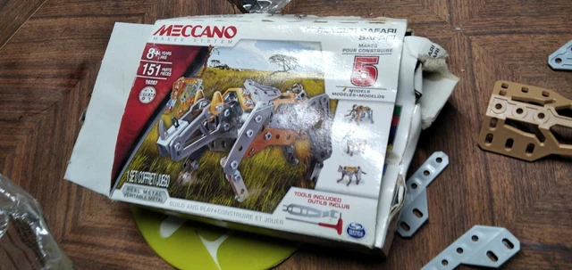 Coffret MECCANO CITY 710410 Complet – Boîte Et Notices – Vintage Plastique