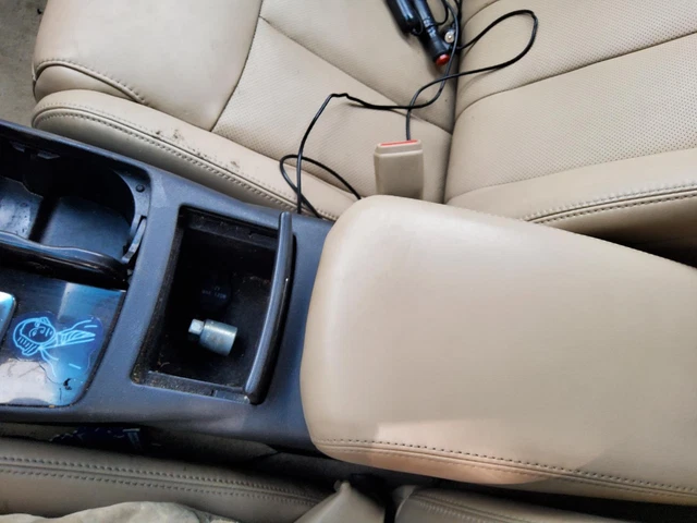 Used Front Lower Center Console fits: 2014 Nissan Maxima floor w/o navigation sy