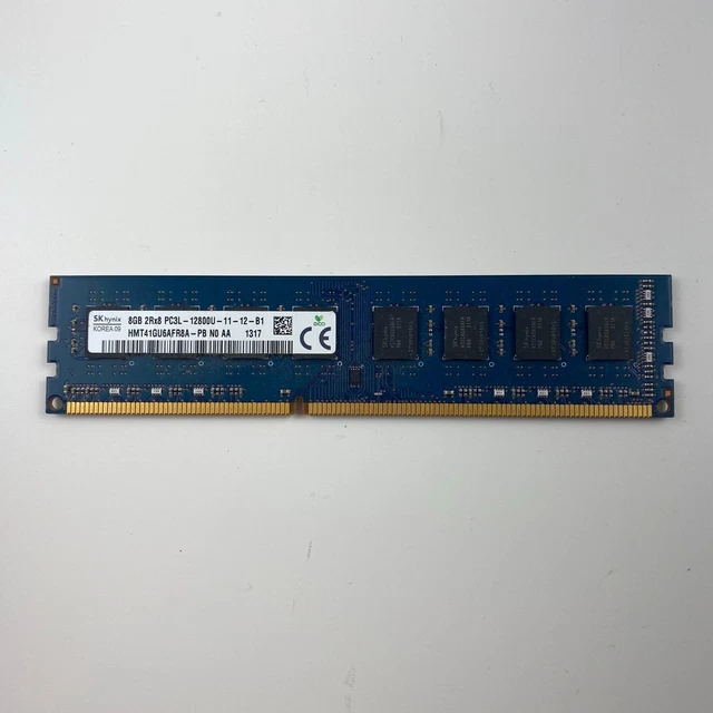 RAM SK Hynix DDR3 8GB (2x4GB) PC3L-12800U 1600MHz 240 Pin 1.35V Per Desktop
