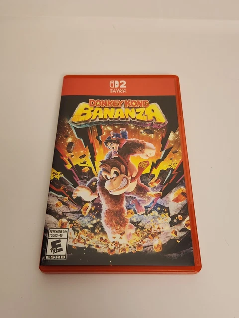 DONKEY KONG BANANZA Nintendo Switch 2 Video Game With Case 2025 donkey-kong-bananza-nintendo-switch-2-video-game-with-case-2025