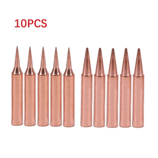 Efficienti punte saldatore 900M T per Hakko Saike 936 852d + (set 10)
