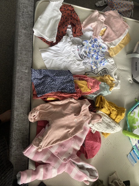 first size /0/3 months baby girl clothes bundle