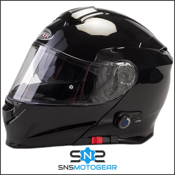 thumbnail image 2 of ViPER RS-V171 Flip Front Visor – Clear, Pinlock Ready, Scratch Resistant – Track Use Only 2 of 5