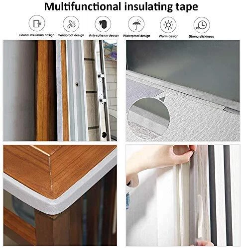 Application Tape Nastro Biadesivo In Schiuma Grigio – 15mm X 2mm, Rotolo Da 10 Metri – Adesivo Forte Per Interni Ed Esterni Nastro HSF Doppia Faccia Grigio - Foto 10