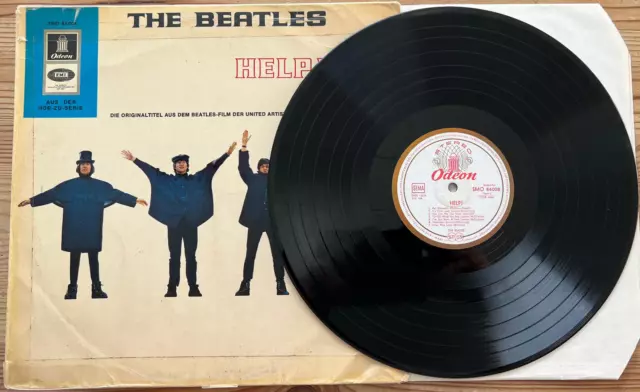 BEATLES - HELP! - 1965  - SMO 84008 - Exportpressung Schweiz - Super Selten!!