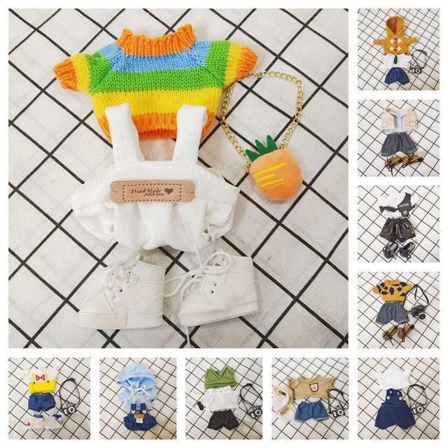 Multistyles Doll Shorts Mini Idol Doll Outfit  20cm Cotton Doll