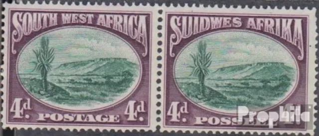 namibie - sud-ouest de l'afrique 148-149 horizontale Couple oblitéré 1931 Landes