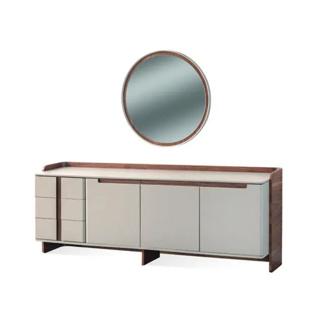 CHARMAID Espejo de longitud completa, espejo rectangular grande de 59 x 22  pulgadas, espejo de tocador de pie o montado en la pared para sala de