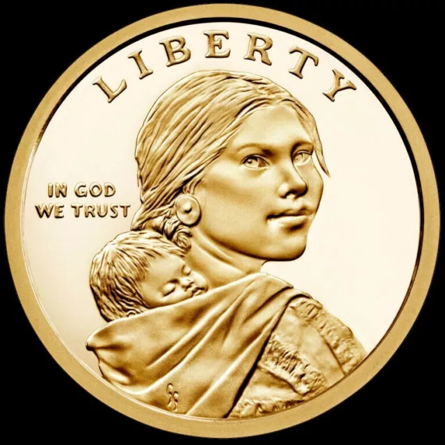 2021 S Native American Sacagawea Dollar Gem Deep Cameo PROOF US Mint Coin 2