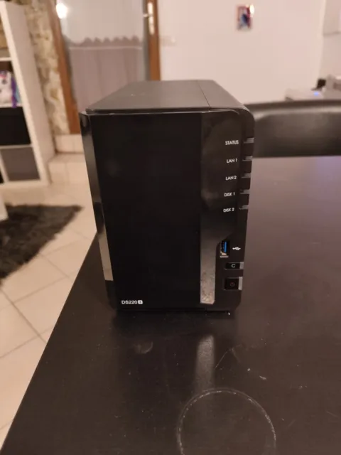 NAS Synology DS 220+ incl. 2 x 4 To WD Red + 6GB RAM