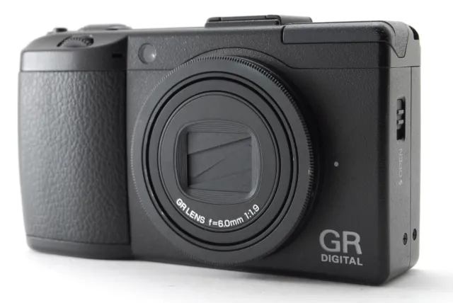 [NEAR MINT] Ricoh GR Digital III 10.2MP Black Compact Digital Camera From JAPAN
