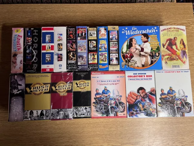 17 x leere DVD Boxen Sammlung | ohne Hülle und DVD | Einzeln Erwerb möglich