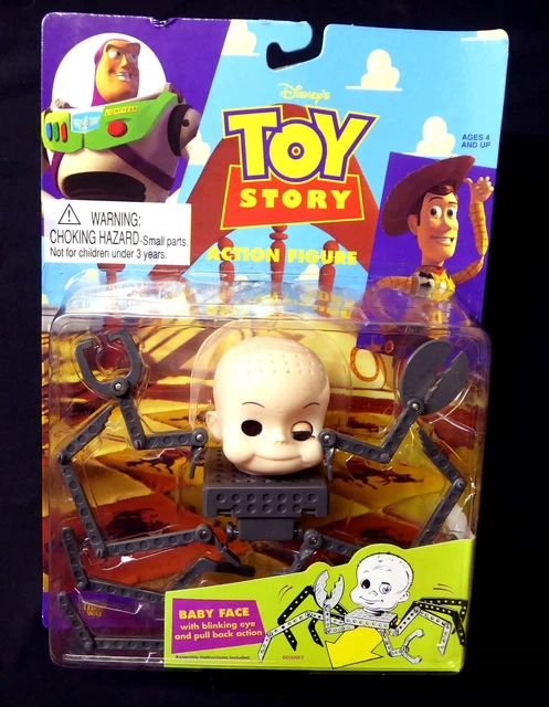 BABY FACE BLINKING Eye Toy Story Vintage Action Figure Thinkway
