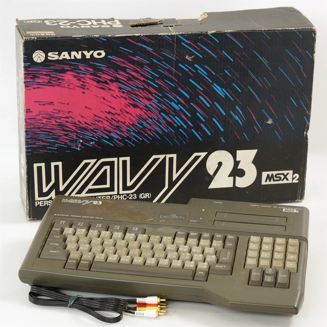SANYO MSX2+ WAVY 70FD good condition JAPAN EUR 350,00 - PicClick ES