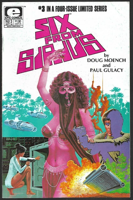MARVEL / EPIC Copper Age : Six from Sirius #3 (Doug Moench & Paul Gulacy) Sci-Fi