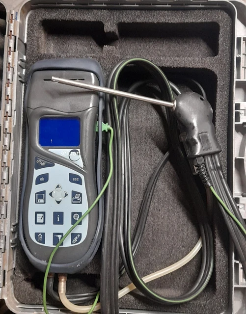 analizzatore di combustione Seitron Chemist 200 Leggi Descrizione!