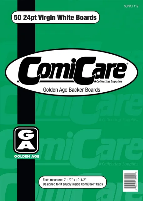 Comicare Supplies Comicare: Golden Boards (50)