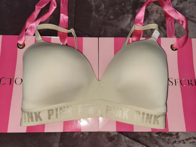 Victoria's Secret lightly lined wireless bra size 34b, Women's